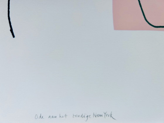 Image 1 of Siebdruck Edwin Smet - Ode an das sündige New York