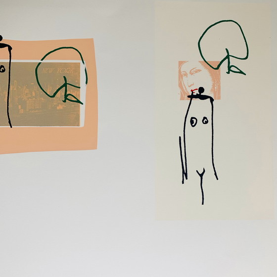 Image 1 of Siebdruck Edwin Smet - Ode an das sündige New York