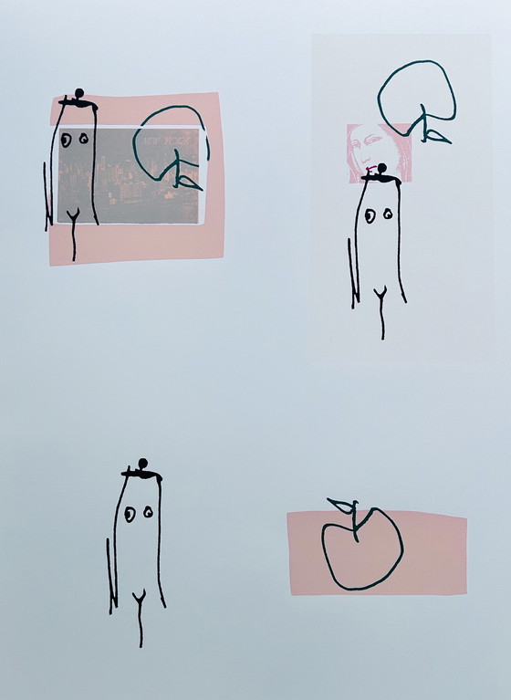 Image 1 of Siebdruck Edwin Smet - Ode an das sündige New York