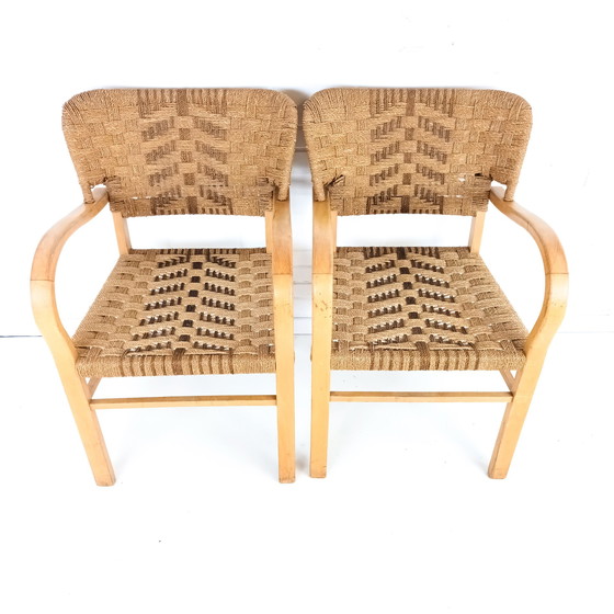 Image 1 of 2X Vintage Rope Chair