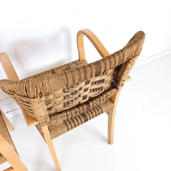 Image 1 of 2X Vintage Rope Chair