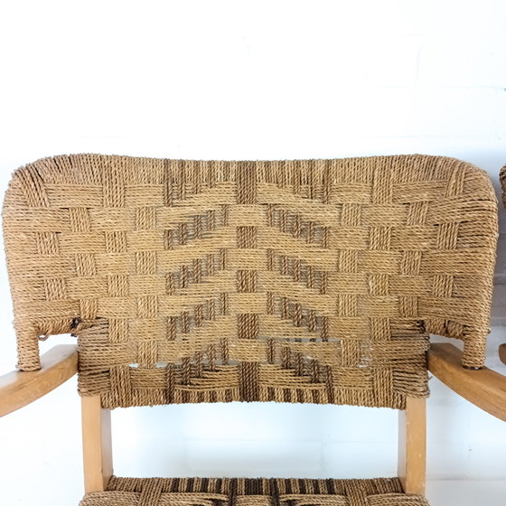 Image 1 of 2X Vintage Rope Chair