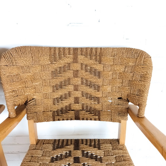 Image 1 of 2X Vintage Rope Chair