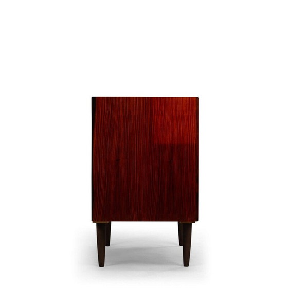 Image 1 of LCW Sideboard aus rot gebeizter Esche von Charles und Ray Eames für Herman Miller, 2000