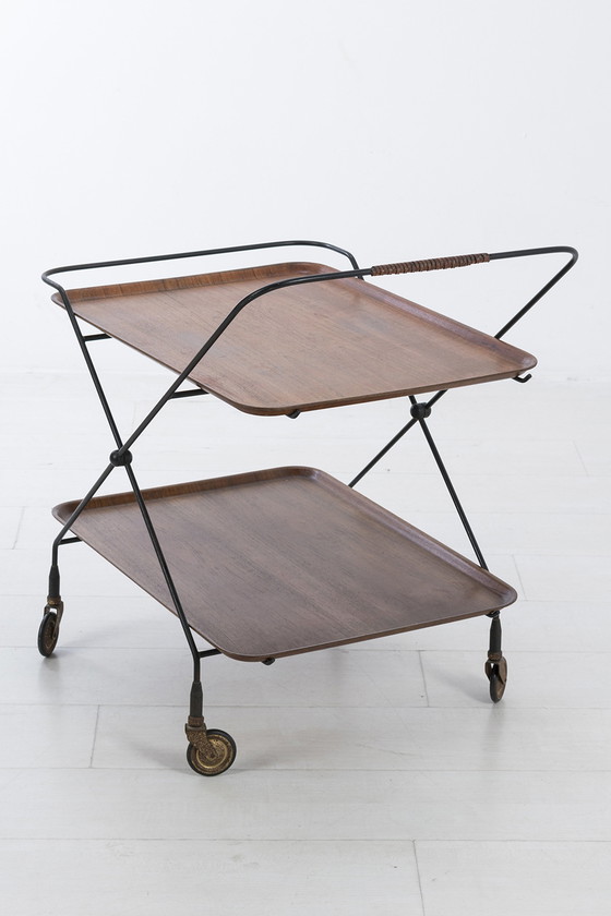 Image 1 of Teewagen aus Drahteisen