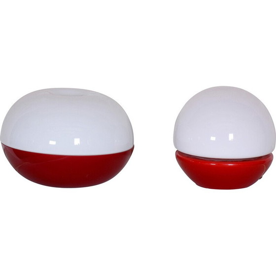 Image 1 of Mid Century Glas-Tischlampe von Stepan Tabery für Opp Jihlava, Tschechien 1960er Jahre