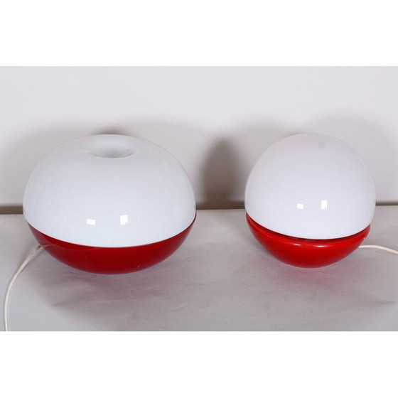 Image 1 of Mid Century Glas-Tischlampe von Stepan Tabery für Opp Jihlava, Tschechien 1960er Jahre