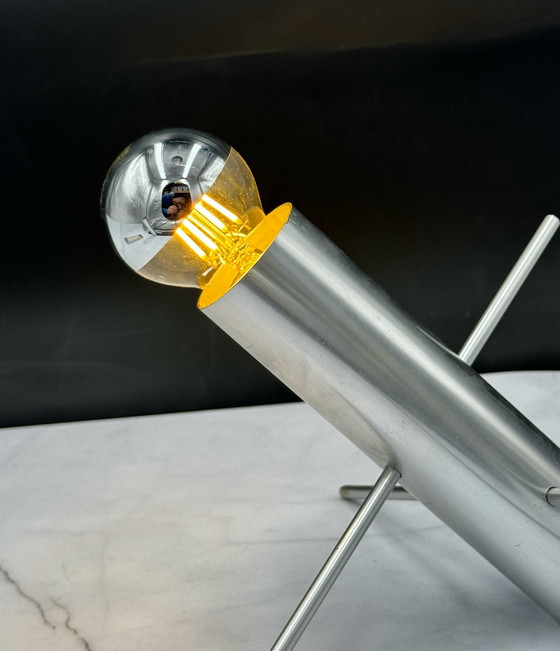 Image 1 of 🔍 Vorheriges Nächstes 2er-Set Tischlampen "Cricket" (Modell R-60) von Otto Wasch (Raak Amsterdam)