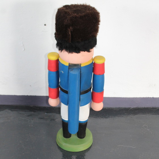 Image 1 of Nussknacker Soldat Handbemalt Erzgebirge