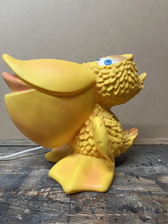 Image 1 of Vintage Pelikanlampe aus Vinyl