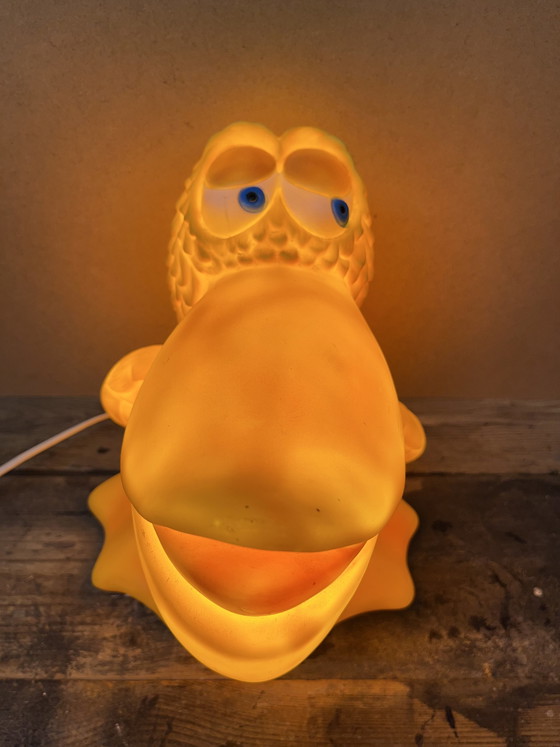 Image 1 of Vintage Pelikanlampe aus Vinyl