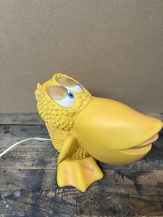 Image 1 of Vintage Pelikanlampe aus Vinyl