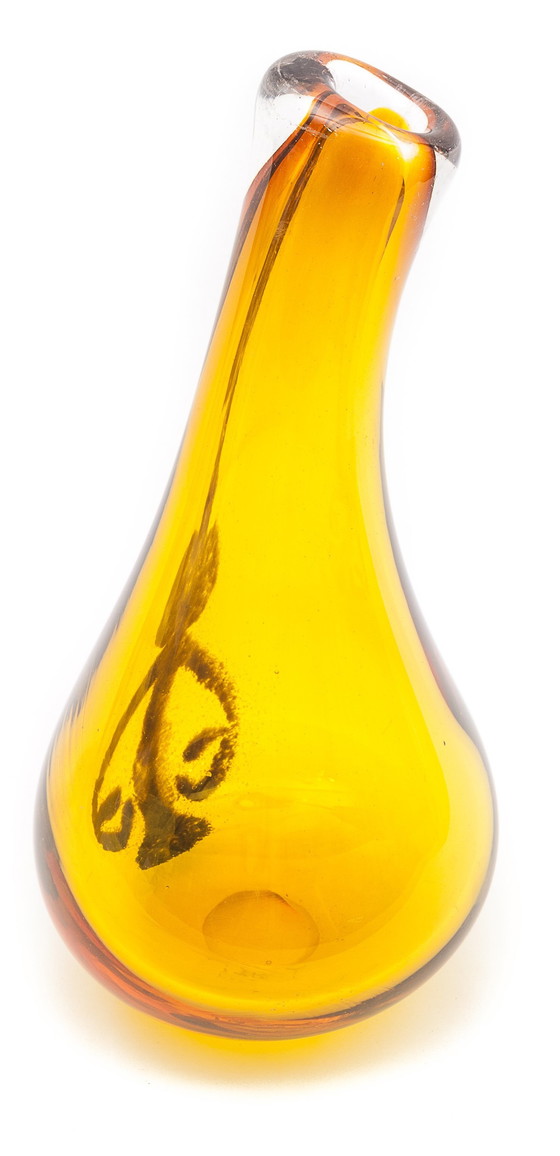 Image 1 of Murano Vase Gelb