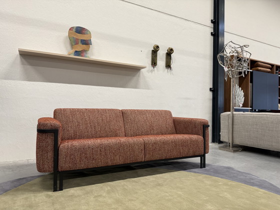 Image 1 of Harvink Flink Sofa 3 Sitzer Ramil Stoff Rot 218