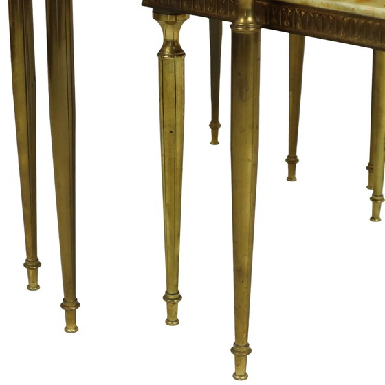 Image 1 of Nesting-Tische Onyx Marmor