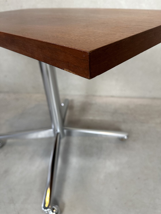 Image 1 of Vintage Mobile Tisch - Teak und Chrom