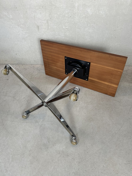 Image 1 of Vintage Mobile Tisch - Teak und Chrom