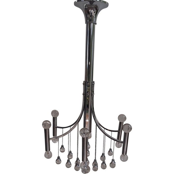 Image 1 of Vintage-Pendelleuchte von Gaetano Sciolari, 1960er Jahre