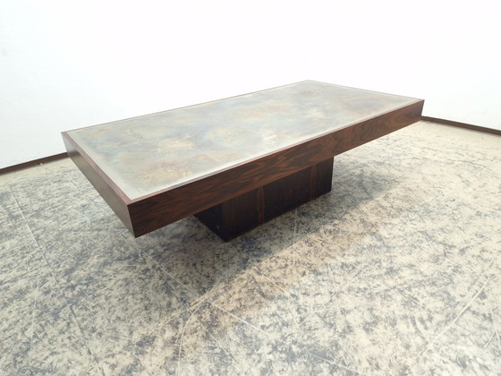 Image 1 of Bernhard Rohne Kupfer Tisch Couchtisch Table 