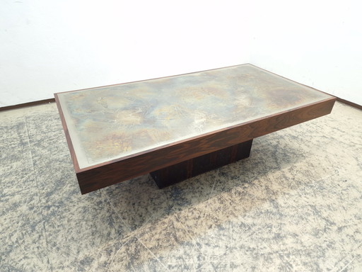 Bernhard Rohne Kupfer Tisch Couchtisch Table 