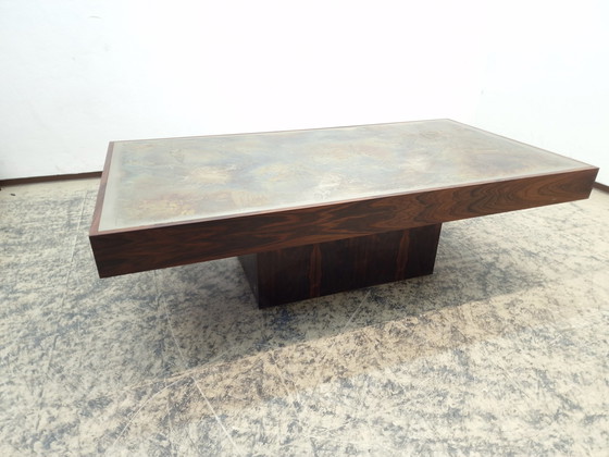 Image 1 of Bernhard Rohne Kupfer Tisch Couchtisch Table 