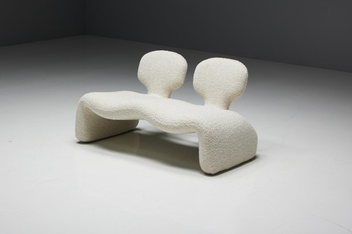  Djinn Sofa von Olivier Mourgue für Airborne, Frankreich, 1960er Jahre