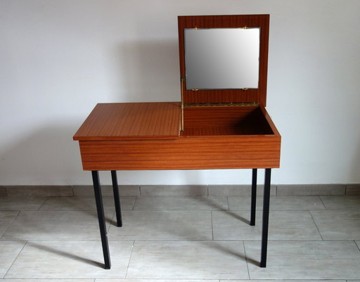 Frisierkommoden-Möbel Formica 50er/60er Jahre