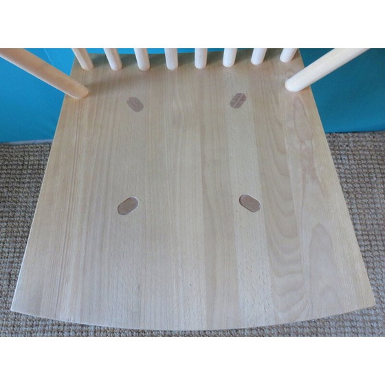 Image 1 of Paar Vintage-Sessel mit runden, konischen Beinen