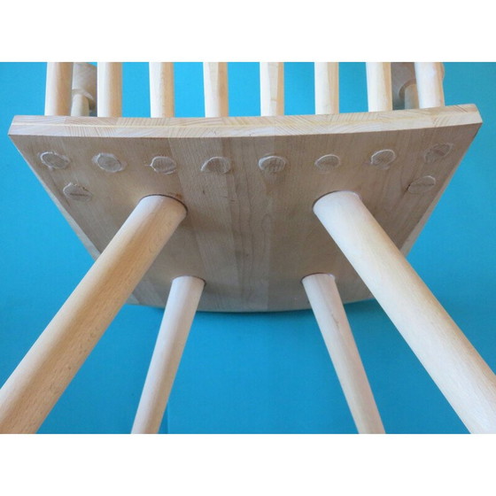 Image 1 of Paar Vintage-Sessel mit runden, konischen Beinen