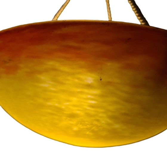 Image 1 of Französische G.V.De Croismare Schuppenlampe, Anfang 20.