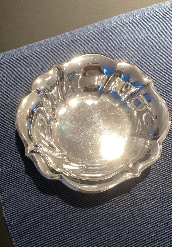 Image 1 of Silber oder versilbert Bonbon Dish