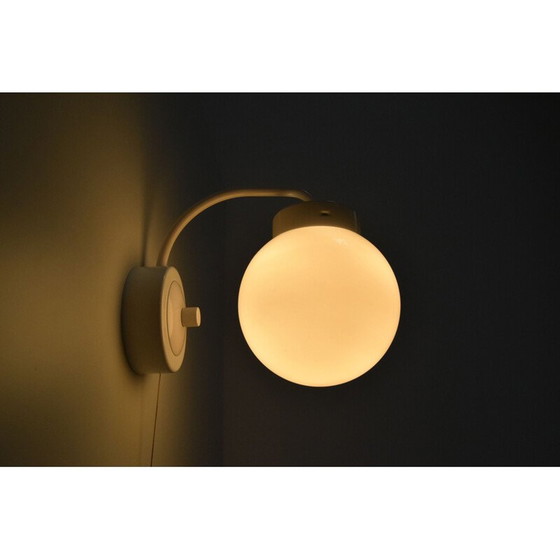 Image 1 of Vintage Wandlampe aus lackiertem Metall von Instala Jilove, Tschechoslowakei 1970