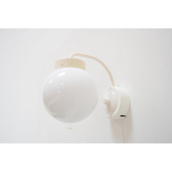 Image 1 of Vintage Wandlampe aus lackiertem Metall von Instala Jilove, Tschechoslowakei 1970