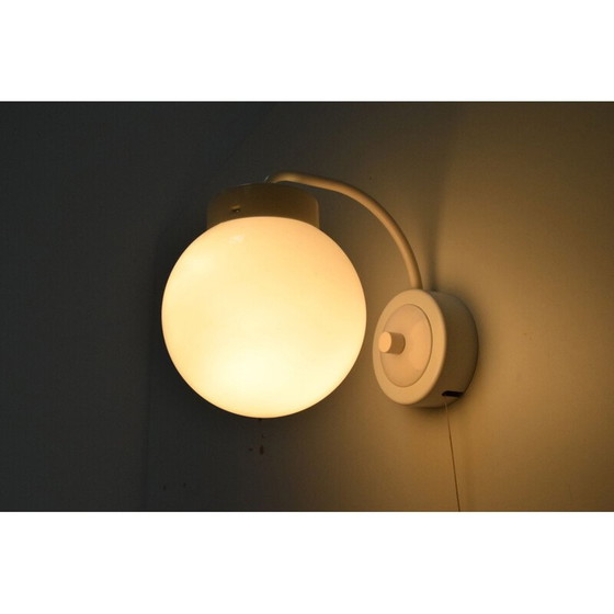 Image 1 of Vintage Wandlampe aus lackiertem Metall von Instala Jilove, Tschechoslowakei 1970