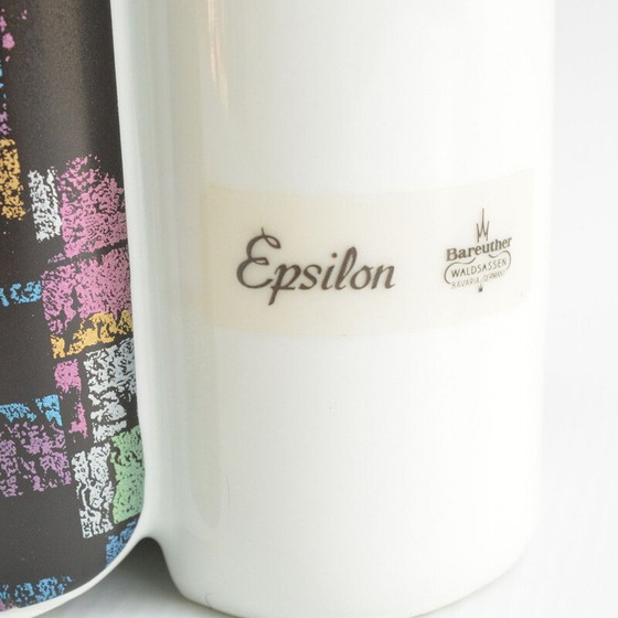 Image 1 of Vintage Epsilon Vase von Bareuther Waldsassen, Deutschland 1970er Jahre