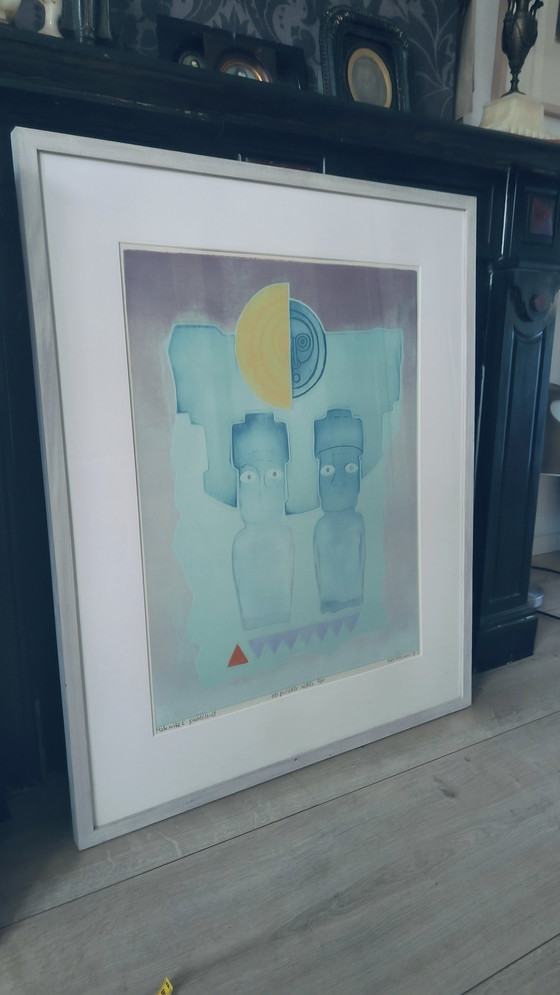 Image 1 of Ries Kleijnen Gemischte Techniken Osterinsel-Borzo