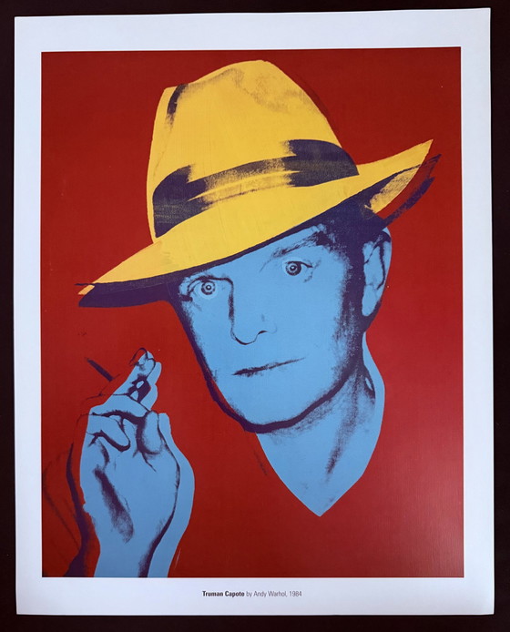 Image 1 of Andy Warhol: "Truman Capote, 1984". ©2007 Andy Warhol Foundation For The Visual Arts, New York.