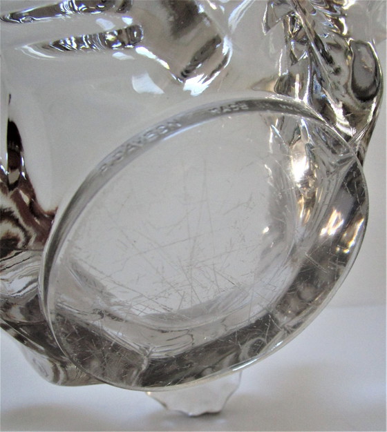 Image 1 of Kerzenhalter Blume Glas Stein D'Avesn