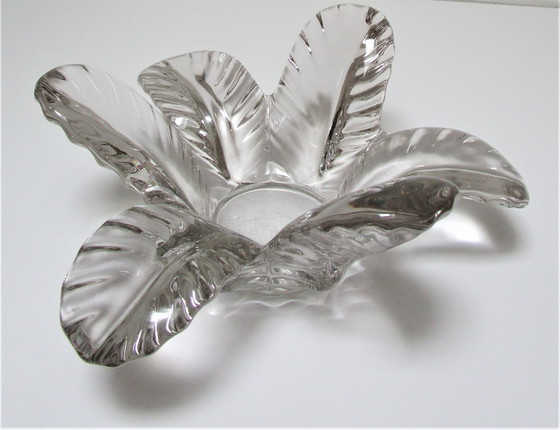 Image 1 of Kerzenhalter Blume Glas Stein D'Avesn