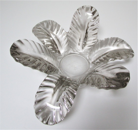 Image 1 of Kerzenhalter Blume Glas Stein D'Avesn