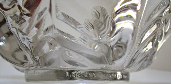 Image 1 of Kerzenhalter Blume Glas Stein D'Avesn