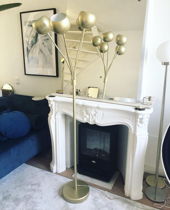 Image 1 of Leitmotiv Stehlampe 5 Kugeln gold