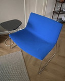 Original Arper Catifa 80 Schlitten Design Sessel