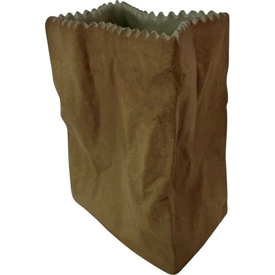 Image 1 of Taschenvase aus Porzellan von Tapio Wirkkala, 1970