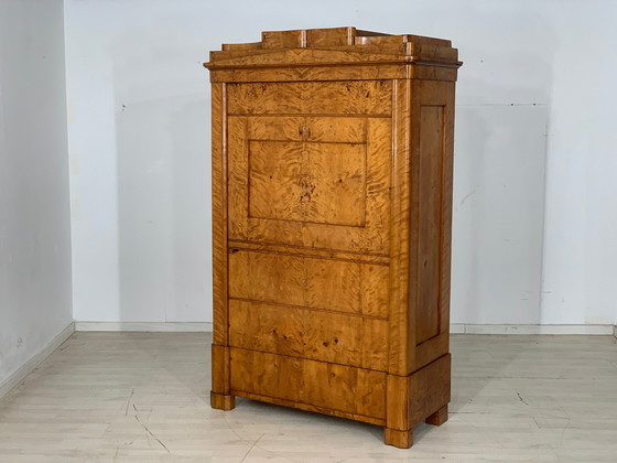 Image 1 of Biedermeier schrank kleiderschrank bücherschrank um 1880