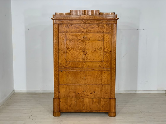 Image 1 of Biedermeier schrank kleiderschrank bücherschrank um 1880