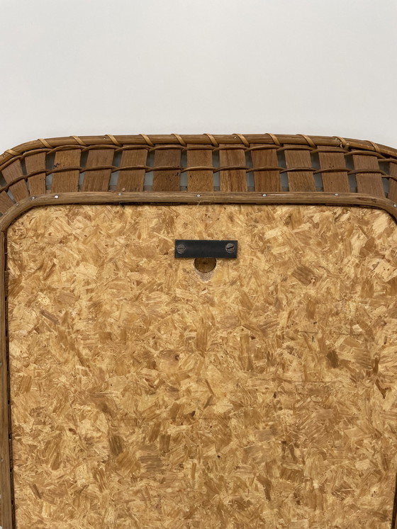 Image 1 of Vintage Spiegel aus Rattan