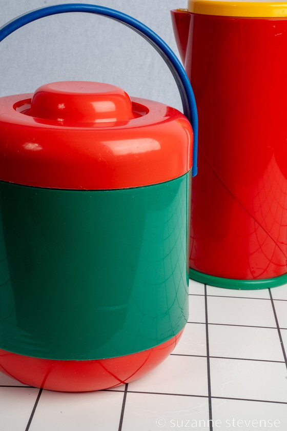 Image 1 of Mephis Pop Art Primärfarbe Eiskübel 1980er Jahre