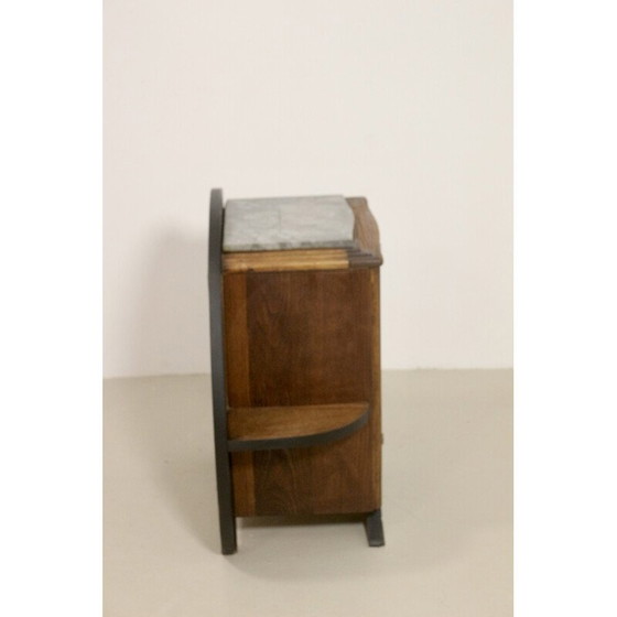 Image 1 of Vintage Nachttisch mit atypischer Form, 1950-1960