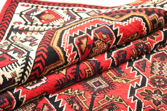 Image 1 of Original Perserteppich Nomaden & Dorf Teppich Hamadan 215 X 162 Cm Top Zustand